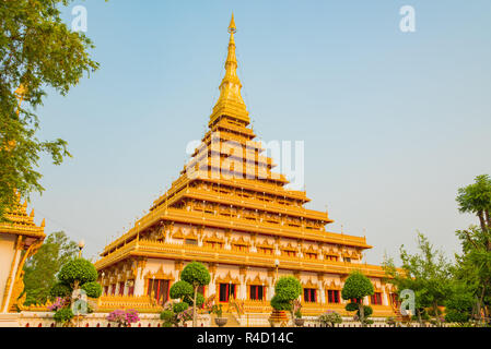 Wat Nong Wang Tempel in Khon Kaen, Thailand. Stockfoto