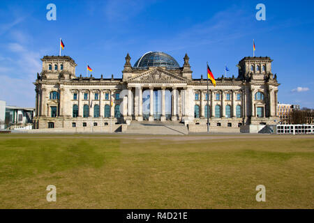 Berlin, Reichstag, Bundestag Deutschland Stockfoto