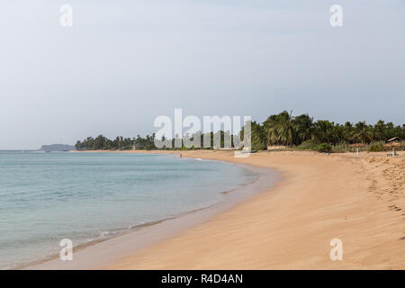 Unberührter Sandstrand in Trincomalee, Sri Lanka Stockfoto