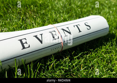 Event News Stockfoto