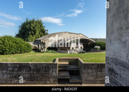 Brion Friedhof in S.Vito d'Altivole Stockfoto