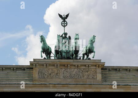 Brandenburger Tor in Berlin, Deutschland Stockfoto