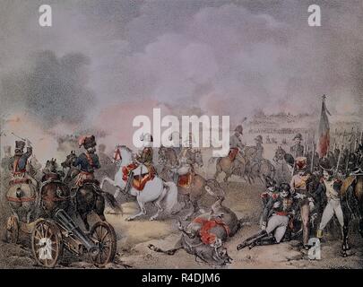 BATALLA DE WAGRAM - Napoleon. Standort: Private Collection. Frankreich. Stockfoto