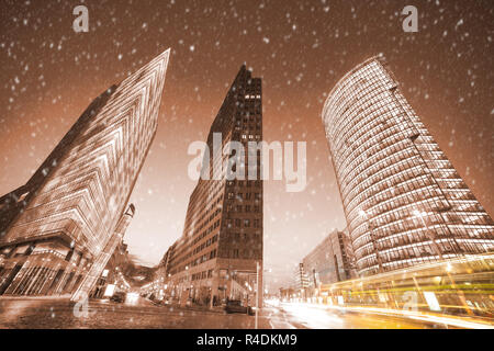 Potsdamer Platz in berlin Stockfoto