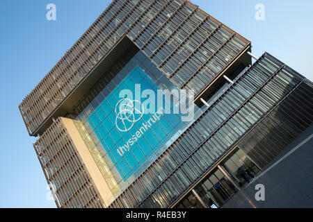 Essen, Deutschland. 21 Nov, 2018. Das Quartier, der Konzernzentrale der ThyssenKrupp AG in Essen, Außenansicht, Panorama, Allgemein, Feature, Seite Motiv, die Bilanzpressekonferenz der ThyssenKrupp AG in Essen am 21.11.2018. | Verwendung der weltweiten Kredit: dpa/Alamy leben Nachrichten Stockfoto