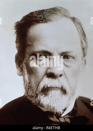 LOUIS PASTEUR (1822-1895). Standort: Private Collection. Frankreich. Stockfoto