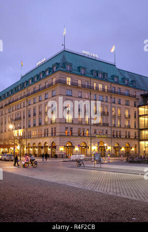 Hotel Adlon Kempinski Berlin Unter den Linden, Berlin, Deutschland Stockfoto