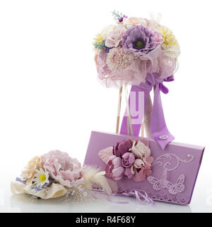 Hochzeit set Stockfoto
