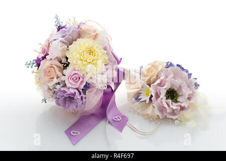 Styling-Hochzeit Blume Zubehör Stockfoto