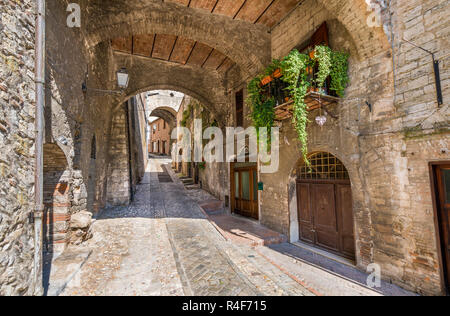 Narni, antike Stadt in der Provinz Terni. Umbrien, Italien. Stockfoto