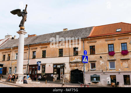 Der Engel von Užupis. Uzupis ist ein Stadtteil in Vilnius, am 1. April 1997, der Bezirk selbst als die unabhängige Republik. Republik Užupis, Stockfoto