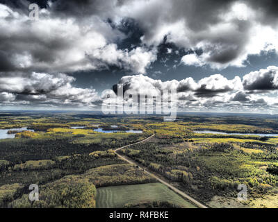 Land der 10.000 Seen Stockfoto