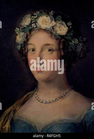 DUQUESA DE ABRANTES - las mejores - 1816 - CONJUNTO Nr. 96481. Thema: Goya, Francisco de. Standort: Private Collection. MADRID. Spanien. Stockfoto