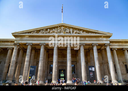 British Museum, London, England, Vereinigtes Königreich Stockfoto