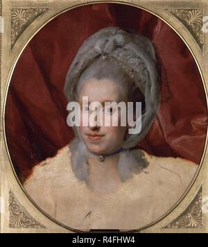 Infantin MARIA LUISA DE BORBON - Siglo XVIII. Autor: MENGS, Anton Raphael. Standort: Private Collection. MADRID. Spanien. Stockfoto