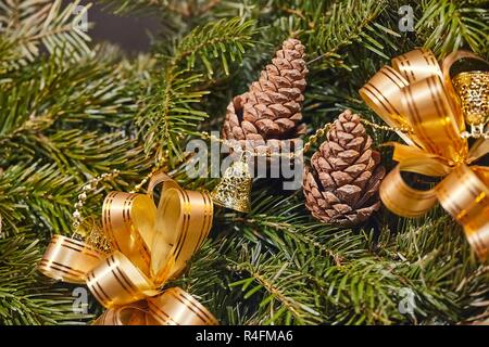 Advent Deko Kranz Stockfoto