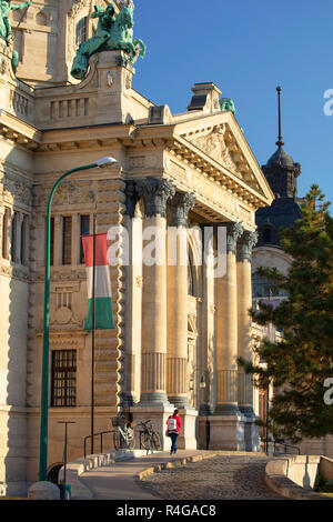 Széchenyi Thermalbad und Spa im City Park, Budapest, Ungarn Stockfoto