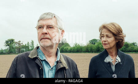 45 JAHRE 2015 künstliches Auge Film mit Tom Courtenay und Charlotte Rampling Stockfoto