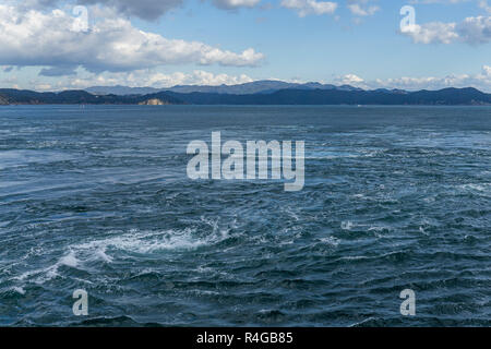 Naruto Whirlpools in Tokushima in Japan Stockfoto