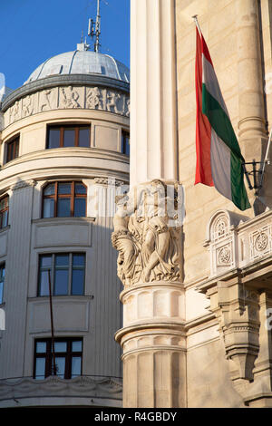 Vigado Concert Hall, Budapest, Ungarn Stockfoto