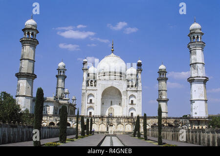 Fassade von Bibi Ka Maqbara, Mumbai, Maharashtra, Indien, Asien Stockfoto