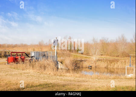 Wasser pumpen System Stockfoto