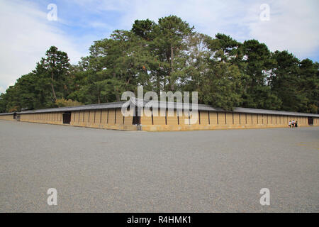 Wände der sento Kaiserpalast Kyoto Japan Stockfoto