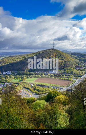 Porta Westfalica, Minden-Luebbecke, Nordrhein-Westfalen, Deutschland, Kreis Minden-Luebbecke,, 92660 Stockfoto