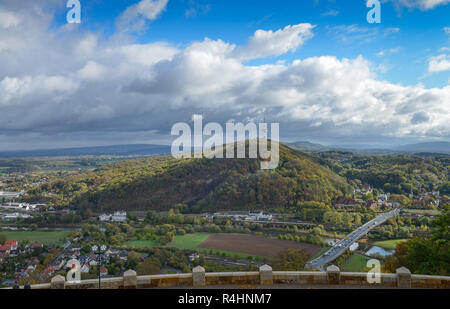 Porta Westfalica, Minden-Luebbecke, Nordrhein-Westfalen, Deutschland, Kreis Minden-Luebbecke,, 92660 Stockfoto