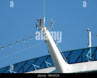 Azamara Quest, touristische Liner in den Hafen. Grosse touristische Schiff. Stockfoto