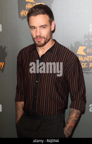 KISS FM Haunted House Party in der SSE-Arena Wembley, London Mit: Liam Payne Wo: London, Vereinigtes Königreich, wenn: 26 Okt 2018 Credit: WENN.com Stockfoto