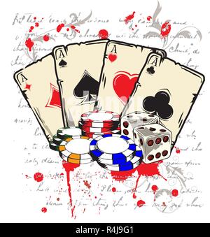 SPIEL CASINO Stock Vektor