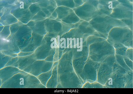 Unterwasser Auswirkungen auf den Meeresboden aus dem Wasser Stock Vektor