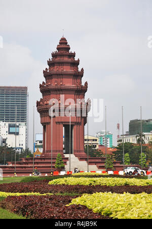 Independence Monument in Phnom Penh. Kambodscha Stockfoto