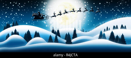 Weihnachts-Vorhang-Hintergrund 2,4x1,8m Mit Rotem Design, Mond, Sternen & Rentieren – Perfekt Für Fotos & Dekoration