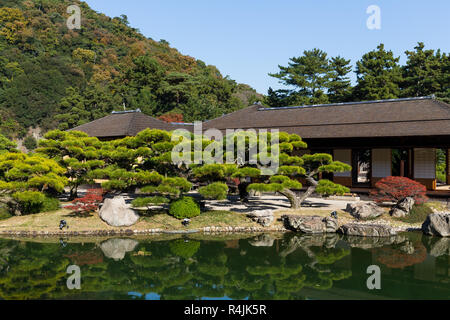 Ritsurin Garten in Japan Stockfoto