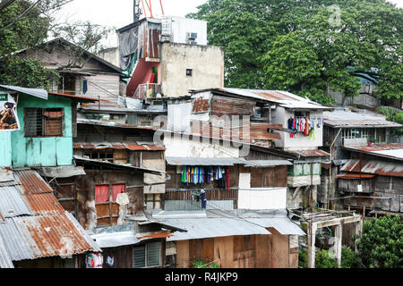 Das tägliche Leben der Filipinos in Cebu City, Philippinen Stockfoto