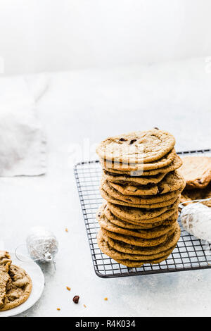 Chocolate Chip Cookies Stockfoto