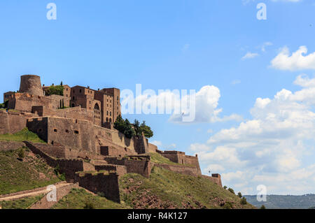 Burg von Cardona, Katalonien, Spanien Stockfoto