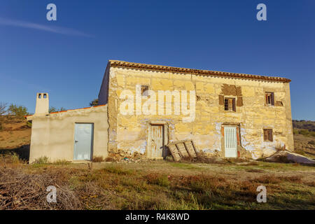 Spanische Häuser in ländlichen Almeria, Spanien Stockfoto