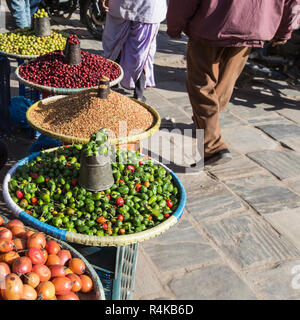 Lokalen Markt in Nepal. Stockfoto