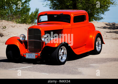 1932 Ford 3-window coupe Stockfoto