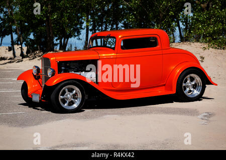 1932 Ford 3-window coupe Stockfoto