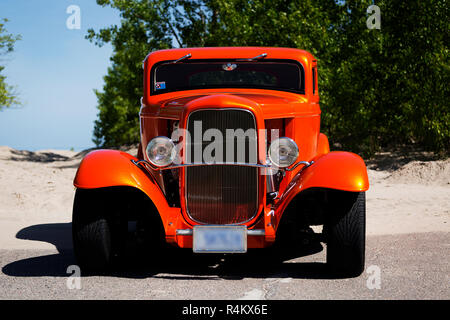 1932 Ford 3-window coupe Stockfoto