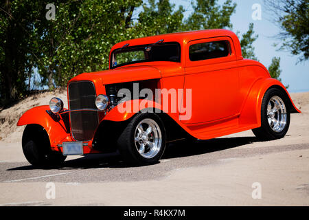 1932 Ford 3-window coupe Stockfoto