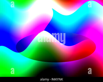 Abstrakte Werbung, bunte geometrische zeitgenössische, Gradient dynamischen Hintergrund Stockfoto