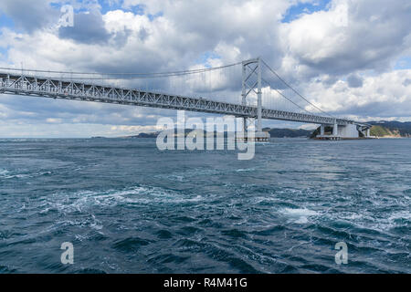 Onaruto Brücke in Tokushima Stockfoto