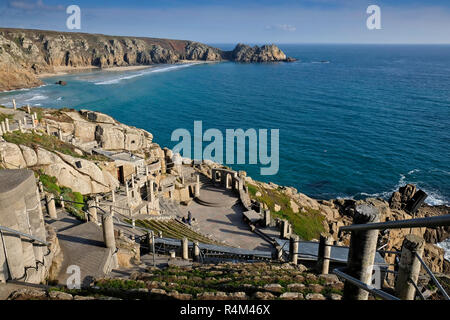 Minack Theatre, Porthcurno, Cornwall, Großbritannien Stockfoto