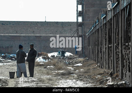 Pul-e-Charkie Gefängnis Kabul/Afghanistan - ca. 2008: Stockfoto