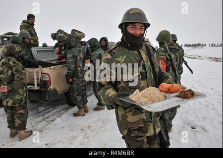 Kabul Kabul/Afghanistan - ca. 2008: Die Kabul militärischen Training Center ist ein Basic Training Center für die afghanischen Streitkräfte. Stockfoto